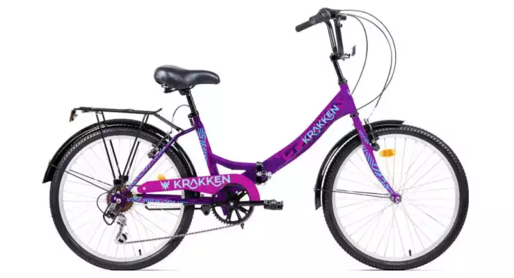 Велосипед KRAKKEN	Krabs 24 2.0 фиолетовый